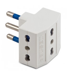 Master 2P+E 16A Dreifach-Bipass-Adapter 05661