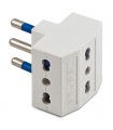 Master 2P+E 16A Dreifach-Bipass-Adapter 05661