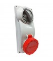 Palazzoli CEE-Industriesteckdose mit Verriegelung 3P+E 16A 400V IP67