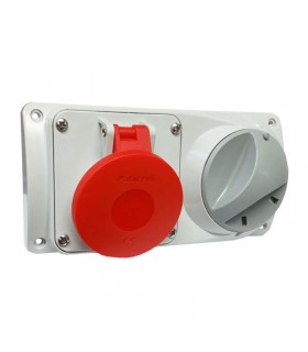 Palazzoli CEE-Industriesteckdose mit Verriegelung 3P+E 16A 400V IP44