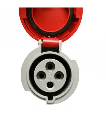 Palazzoli CEE-Industriesteckdose 3P+E 32A 400V IP67