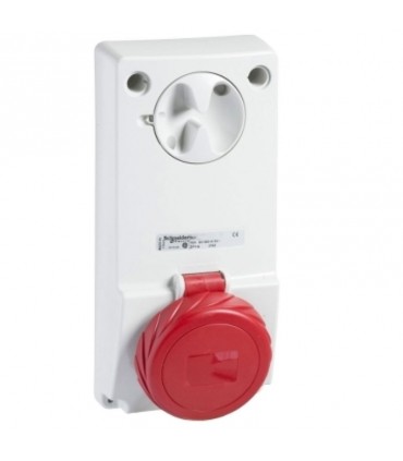 Schneider vertikale verriegelte Steckdose 3X16A+NT 400V IP65 82086