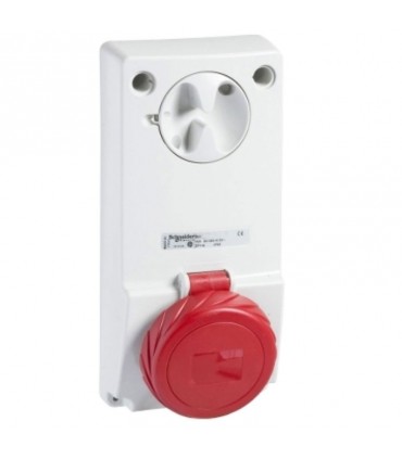 Schneider vertikale verriegelte Steckdose 3X32A+NT 400V IP65 82097