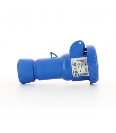 Schneider mobile Industriesteckdose 2X16A+E 230V IP67 blau PKY16M723