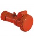 Steckdose Schneider industrielle mobile 3X16A+T 400V, IP67 rot PKY16M734