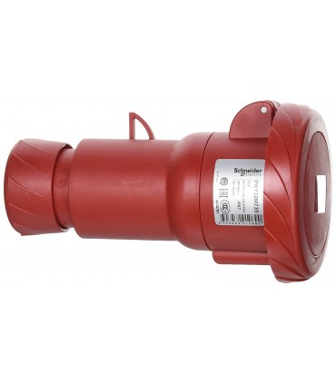 Schneider mobile Industriesteckdose 3X32A+NT 400V IP67 rot PKY32M735