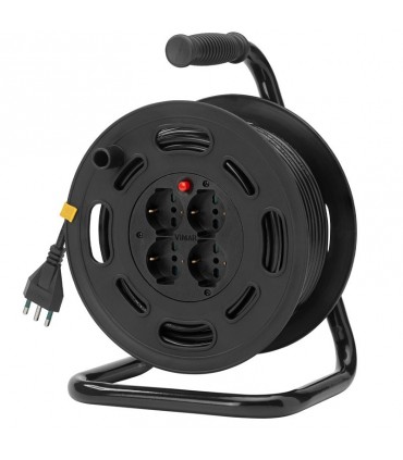 Vimar Kabeltrommel mit 4 Universalsteckdosen 10/16A Länge 30mt 0P32731