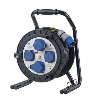 Vimar Industriekabeltrommel 16A 4 Schuko-Steckdosen 15MT 0P32760