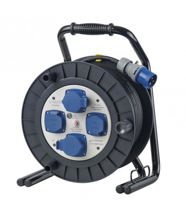 Vimar Industriekabeltrommel 16A 4 Schuko-Steckdosen 30MT 0P32761