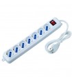 Wiva Schuko/Standard-Steckerleiste mit 7 Stellen und Schalter 31500604