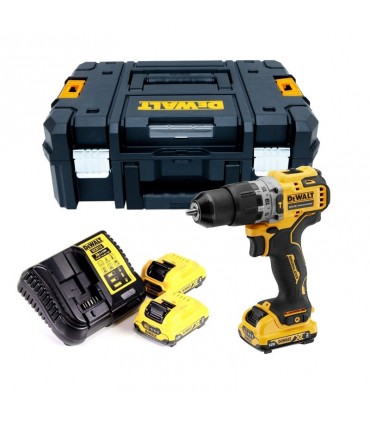 DeWALT 120Volt / 2Ah Akku-Schlagbohrschrauber DCD706D2-QW