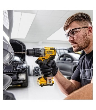 DeWALT 120Volt / 2Ah Akku-Schlagbohrschrauber DCD706D2-QW