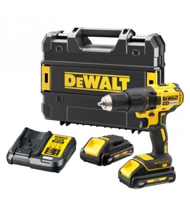 Dewalt Kompakt-Akku-Bohrschrauber Brushless XR 18V DCD777D2T-QW