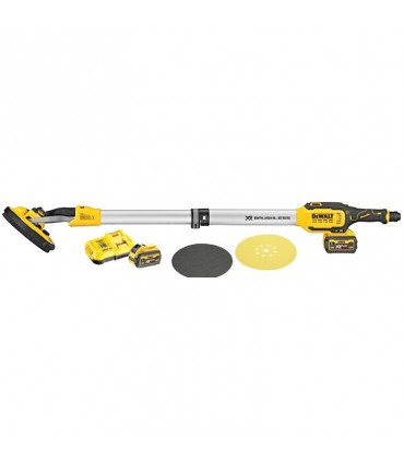 DeWALT 18V Poliermaschine für Gipskarton Durchmesser: 225mm DCE800T2-QW
