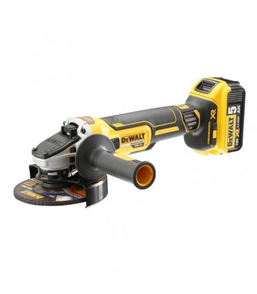 DeWALT 18 Volt / 5,0 AH Akku-Winkelschleifer 125mm DCG405P2-QW