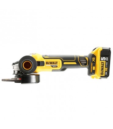 DeWALT 18 Volt / 5,0 AH Akku-Winkelschleifer 125mm DCG405P2-QW