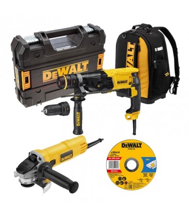 Dewalt-Werkzeugsatz mit DUO-IT-Schleifer und -Trennscheibe