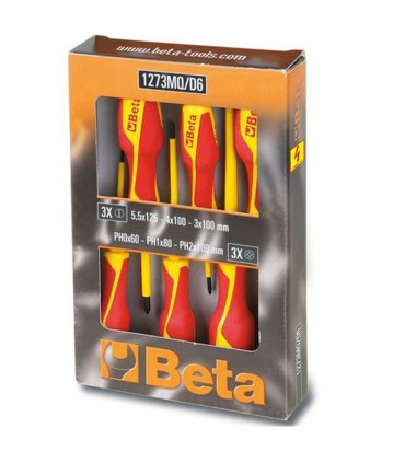 Beta Schraubendrehersatz, 6teilig (Art. 1274MQ, 1272MQ) 012730851