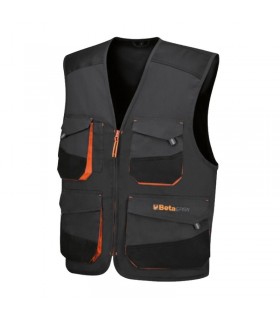 More about BM Gilet für Elektriker TWILL Easy Grey 7867G 180 Gramm Größe XXL 078670805