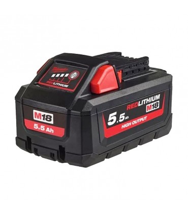 Milwaukee M18 Hochleistung HB5.5 18V-5,5AH Lithium Akku 4932464712