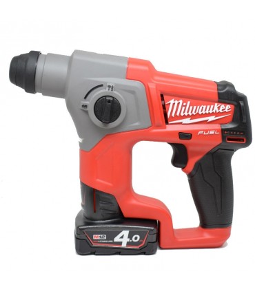 Milwaukee M12 CH-402C Akku-Bohrhammer FUEL 12V 4AH 4933441475