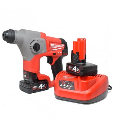 Milwaukee M12 CH-402C Akku-Bohrhammer FUEL 12V 4AH 4933441475