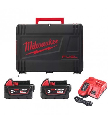 Milwaukee M18 18V Bohr- und Schraubersatz mit Batterien 4933478767
