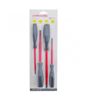 Intercable Set VDE-Schraubendreher FUTUR II - Schlitz/Kreuz 1399002