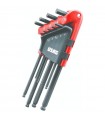 Usag 280 LTS/S9 9 männliche Sechskantschlüssel Set mit langem Kugelkopf U02800084