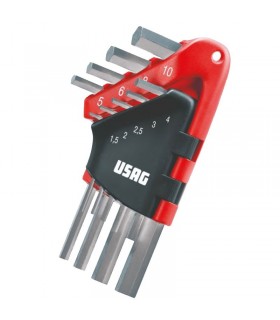 Usag 280-S9 Sechskantschlüssel-Satz männlich 9 U02800287