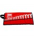 Usag 285J/B16 16 Ringmaulschlüssel-Set in Rolltasche U02851740