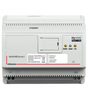 Bticino Server für die Verknüpfung von MyHome-Geräten MYHOMESERVER1