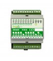 Modul Comelit Simplehome 9 eingänge und 8 ausgänge 6A auf DIN 20046605