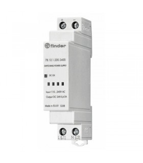Finder Schaltnetzteil 24VDC 12W 1A modular 781212302400