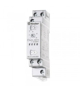 Finder multifunktionaler modularer Kühlkörper 24V 240AC DC 8A 805102400000