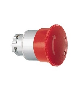 Die schaltfläche LOVATO pilz 22mm serie 8LM rotation rot 8LM2TB6344