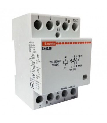 Lovato Modulschütz 40A AC1 220VAC 3 Module CN4010220