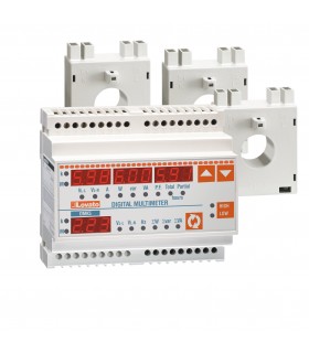 Kit Multimeter Lovato DMG100 + 3 transformatoren 200/5A DMGKIT100250