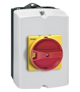 Trennschalter drehbewegung Lovato wand-3X40A IP65 GAZ040