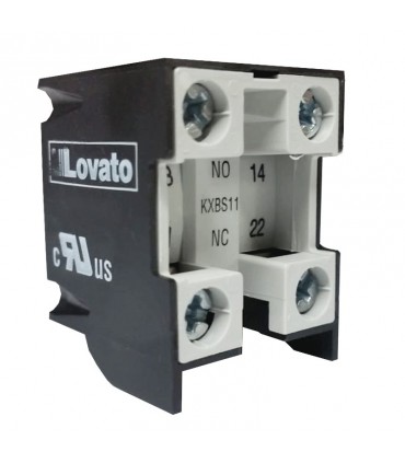 Lovato Kontaktblock 1NO+1NC einrastend KXBS11
