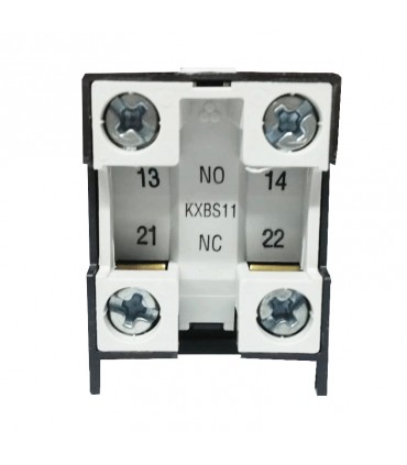 Lovato Kontaktblock 1NO+1NC einrastend KXBS11