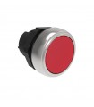 Drucktaste rastend Lovato Platinum Rasiert Rot LPCB104