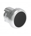 Lovato Platin 22 mm Impulsknopf rasiert schwarz LPSB102