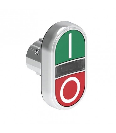 Lovato lichter Doppeldrucktaster Druckbetätigung I-0 grün/rot LPSBL7123