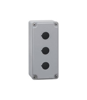 Gehäuse LOVATO in metall-grau IP67 gehäuse für 3-tasten-LPZM3A8