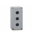 Gehäuse LOVATO in metall-grau IP67 gehäuse für 3-tasten-LPZM3A8
