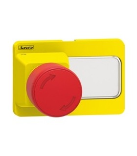 Stopp-taste LOVATO notfall-IP65 für container SM1X1740P