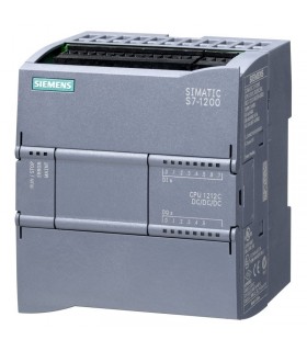 More about CPU Siemens Simatic S7-1200 1212C 8DI/6DO/2AI DC/DC/DC 6ES72121AE400XB0