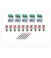 Kit automation für 5 Rollläden Yokis Urmet Spinnen