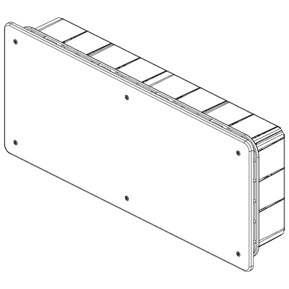 Vimar Unterputz-Abzweigdose weißer Deckel V70008